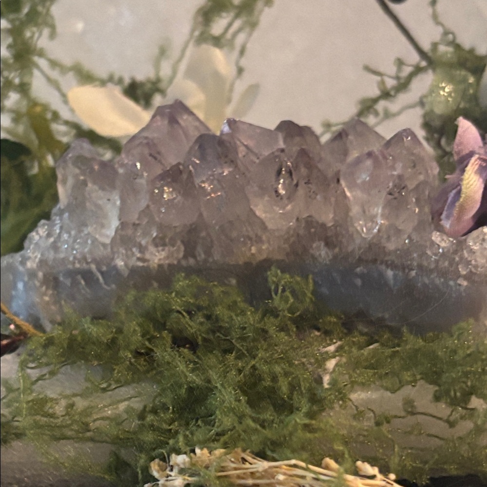 Amethyst Crystal Cluster Home Accent - (#11)
